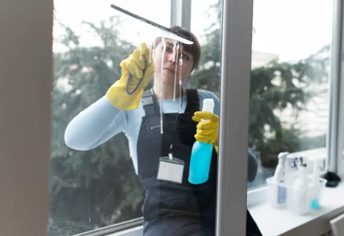 Nettoyage de vitres intérieures et extérieures à Chanteraine